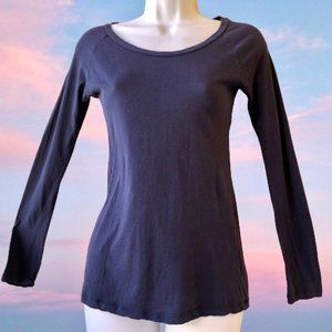 Heritage 1981 Navy Blue Long Sleeve Top T-shirt